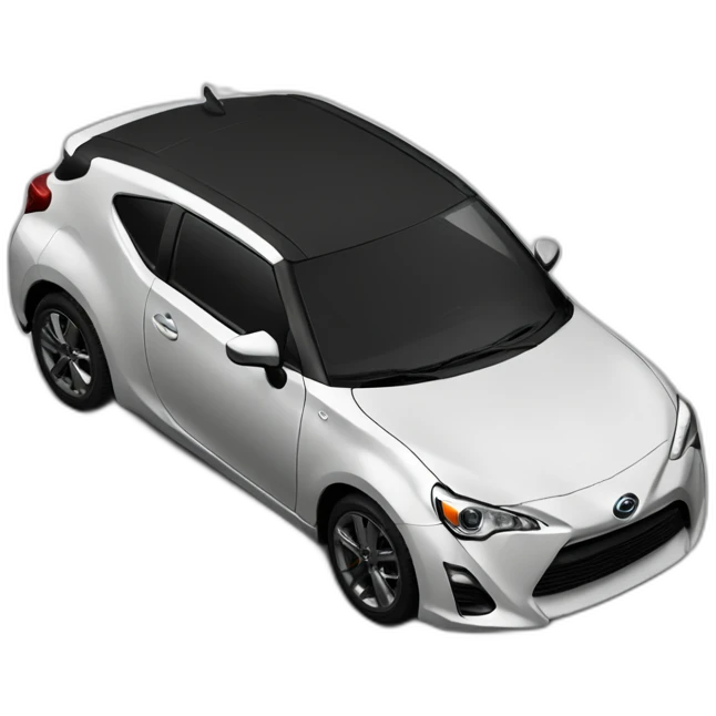 Scion car black emoji