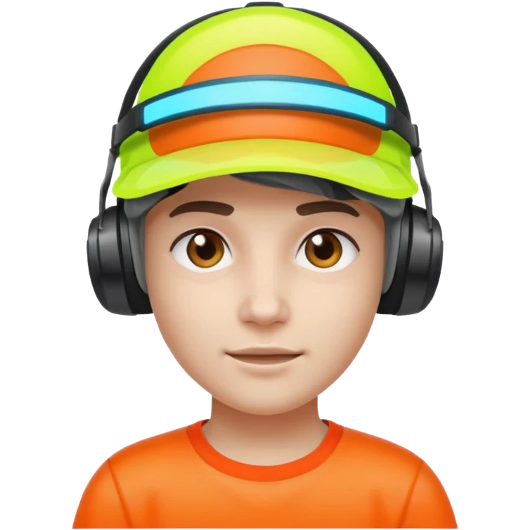 Neon Visor Gamer emoji
