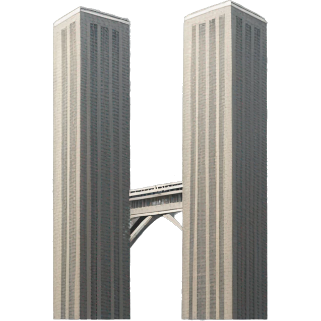 Twin towers emoji