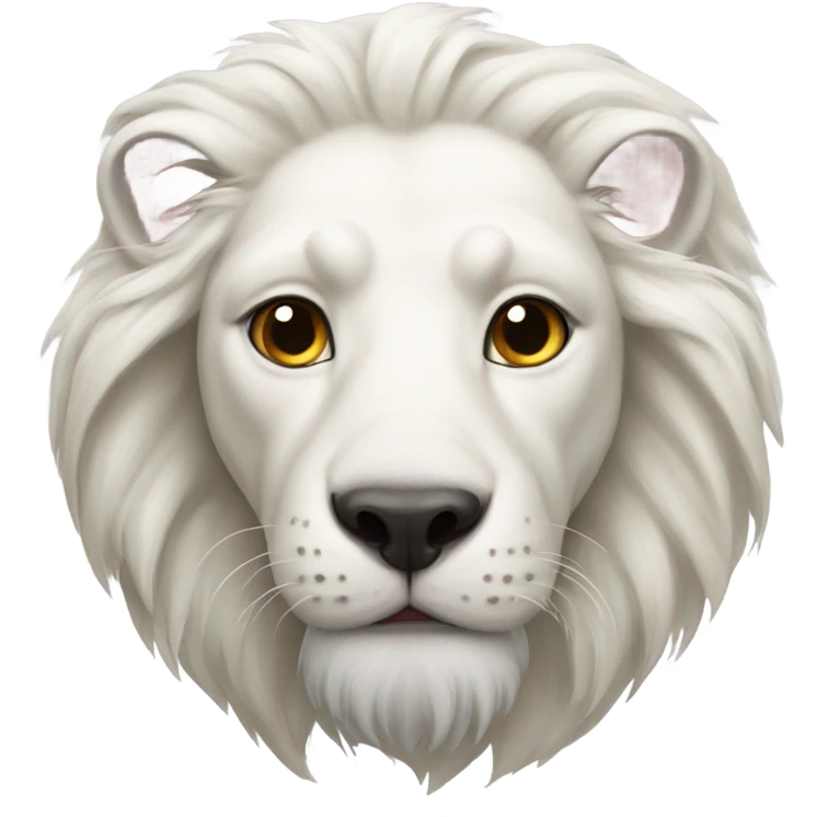 White Lion-hound emoji