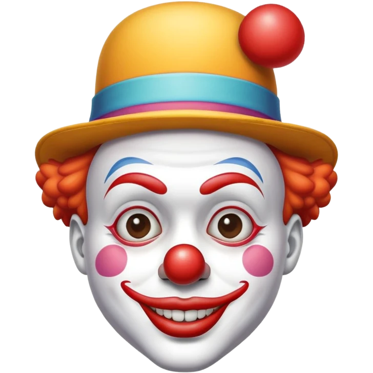 Chú hề đội mũ emoji
