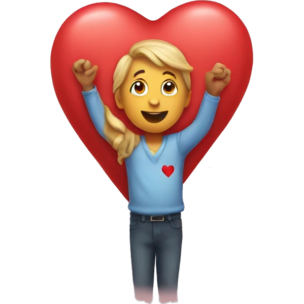 A heart saying I love you  emoji