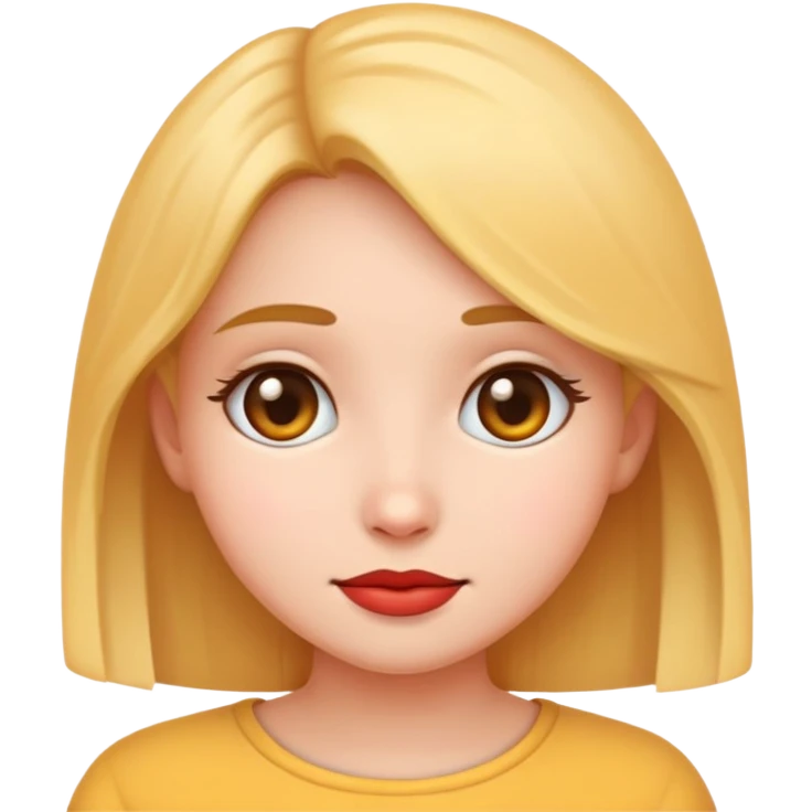 shy girl emoji style emoji