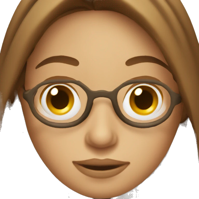 Woman taking photography with brown hair emoji