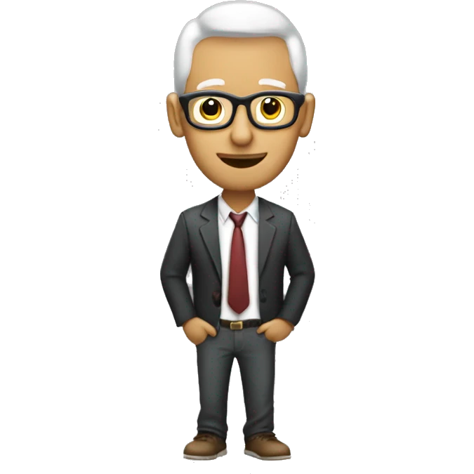 chico con ordenador, desarrollando,de pelo rubio y  sin gafas, de enfrente al ordenador emoji