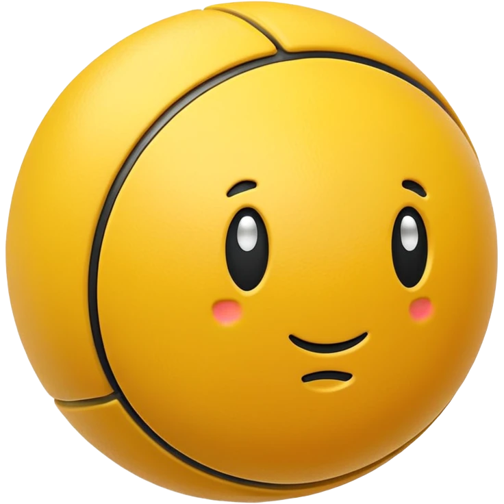 Pull-ball with MB written in the circle in on it emoji