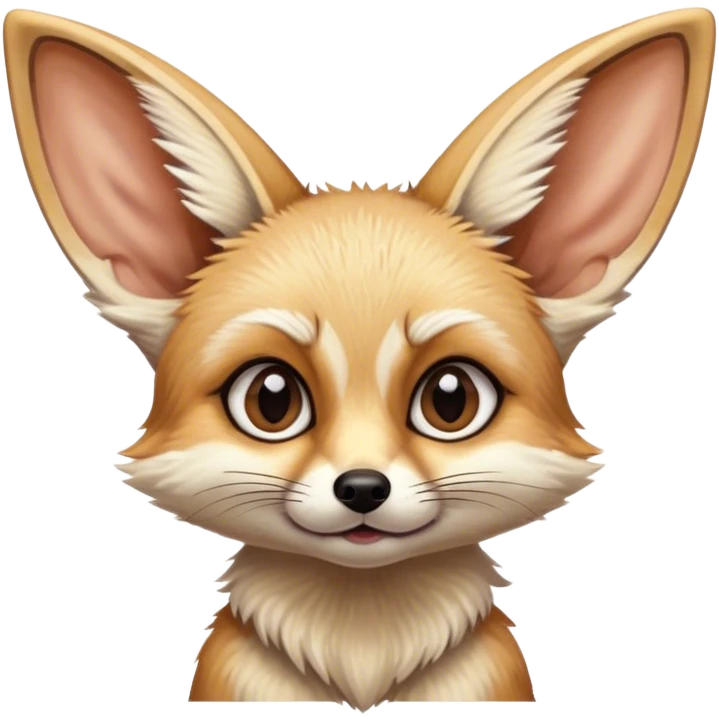 confused fennec emoji