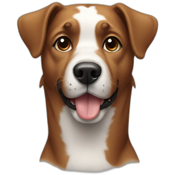 a dog emoji