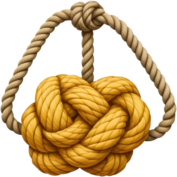 simple knot emoji