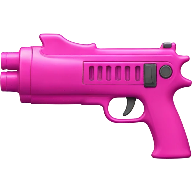 pink Water Pistol Emoji emoji