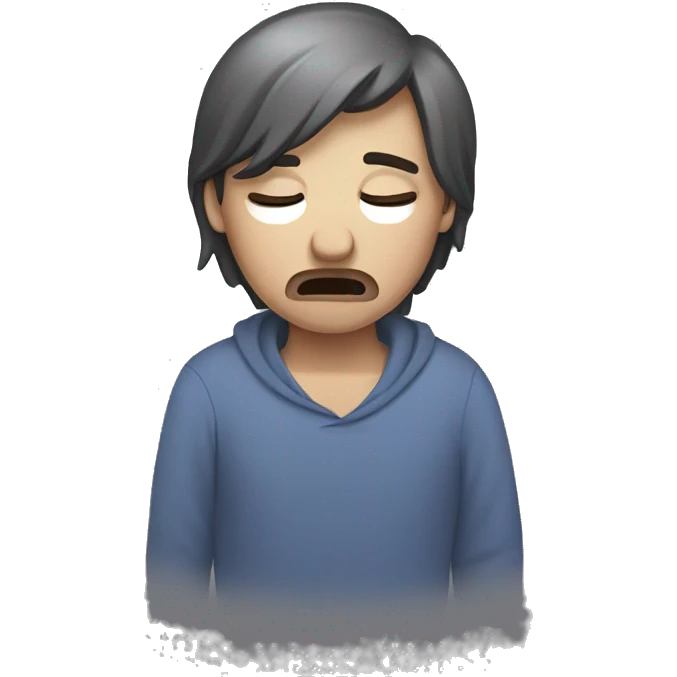 sleepy person  emoji