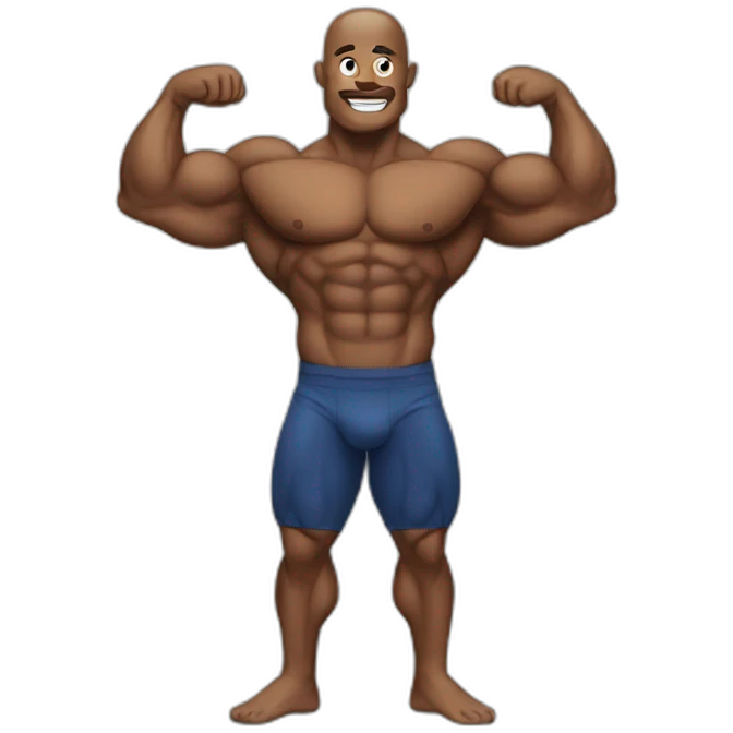 Bodybuilder emoji