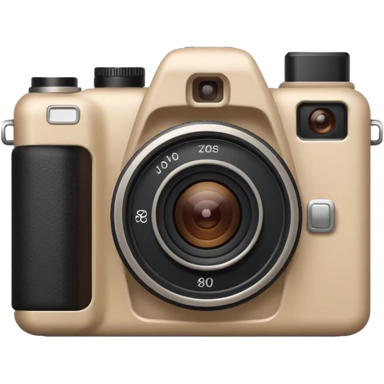 Camera beige emoji