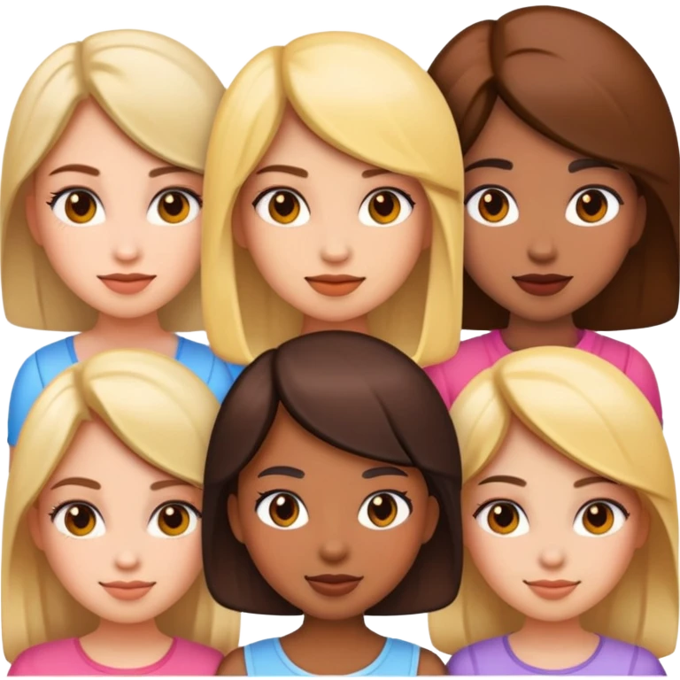 Emoji girls emoji