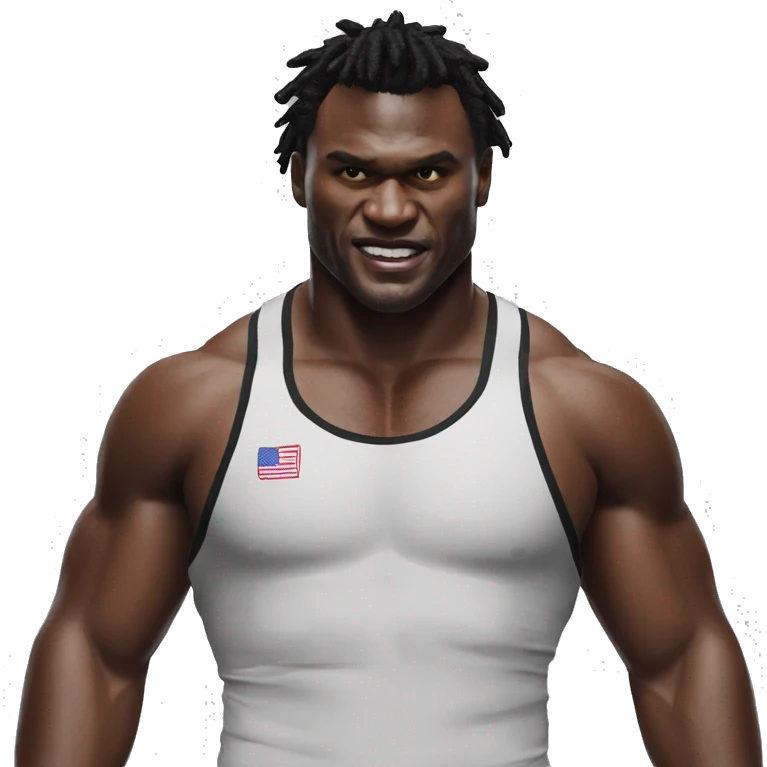 Francis ngannou KO emoji