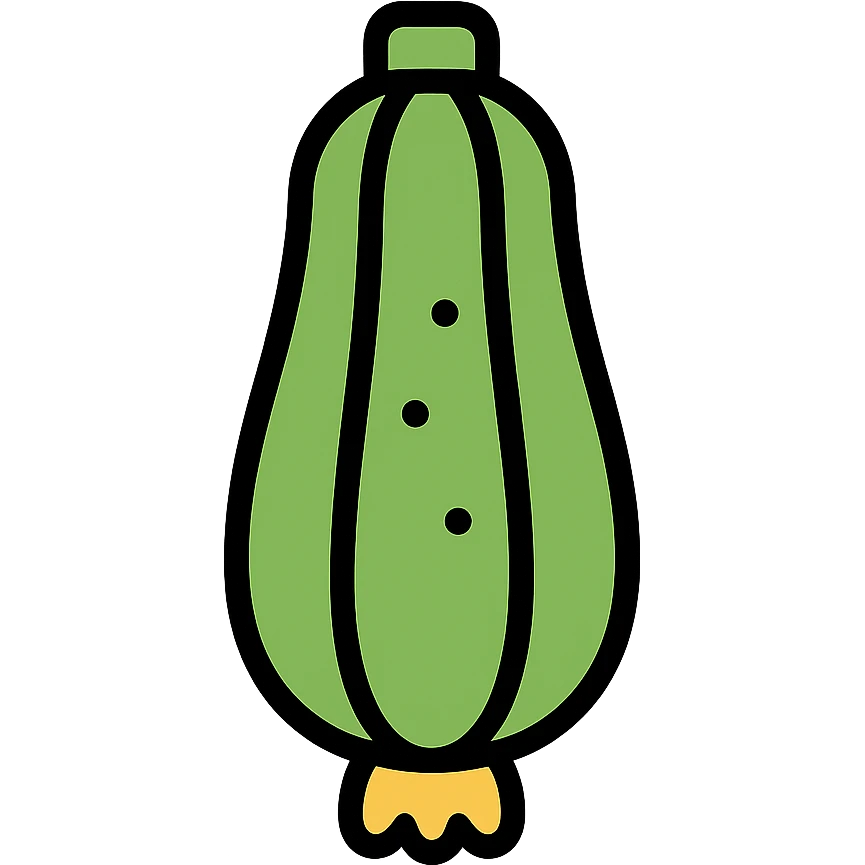 애호박 (Korean zucchini) emoji