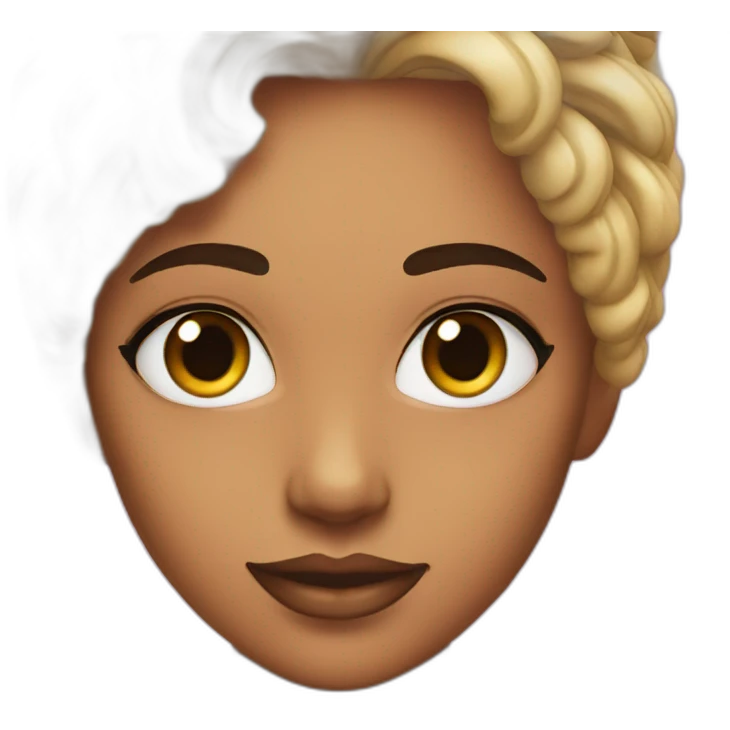 Girl’s brows  emoji