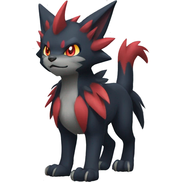 Nargacuga-Litten-Zoroark full body emoji