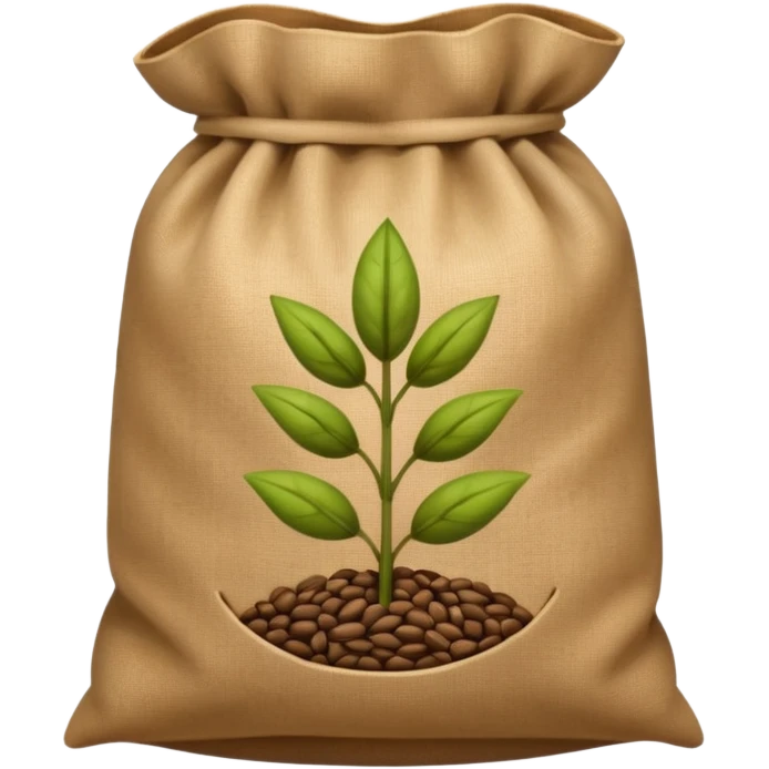 seeding bag  emoji