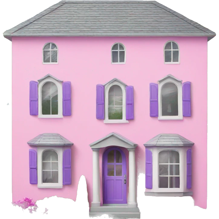 A barbie house emoji