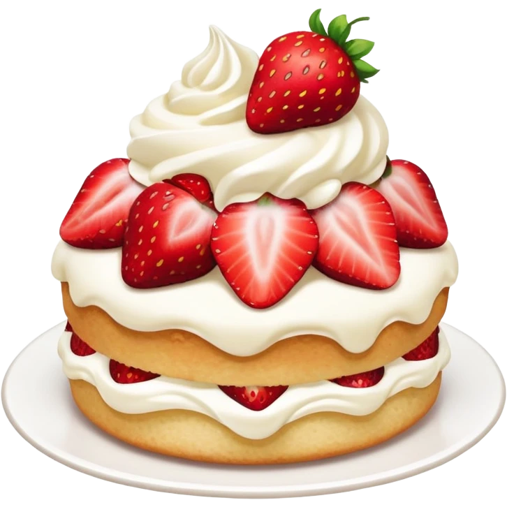 strawberry shortcake emoji