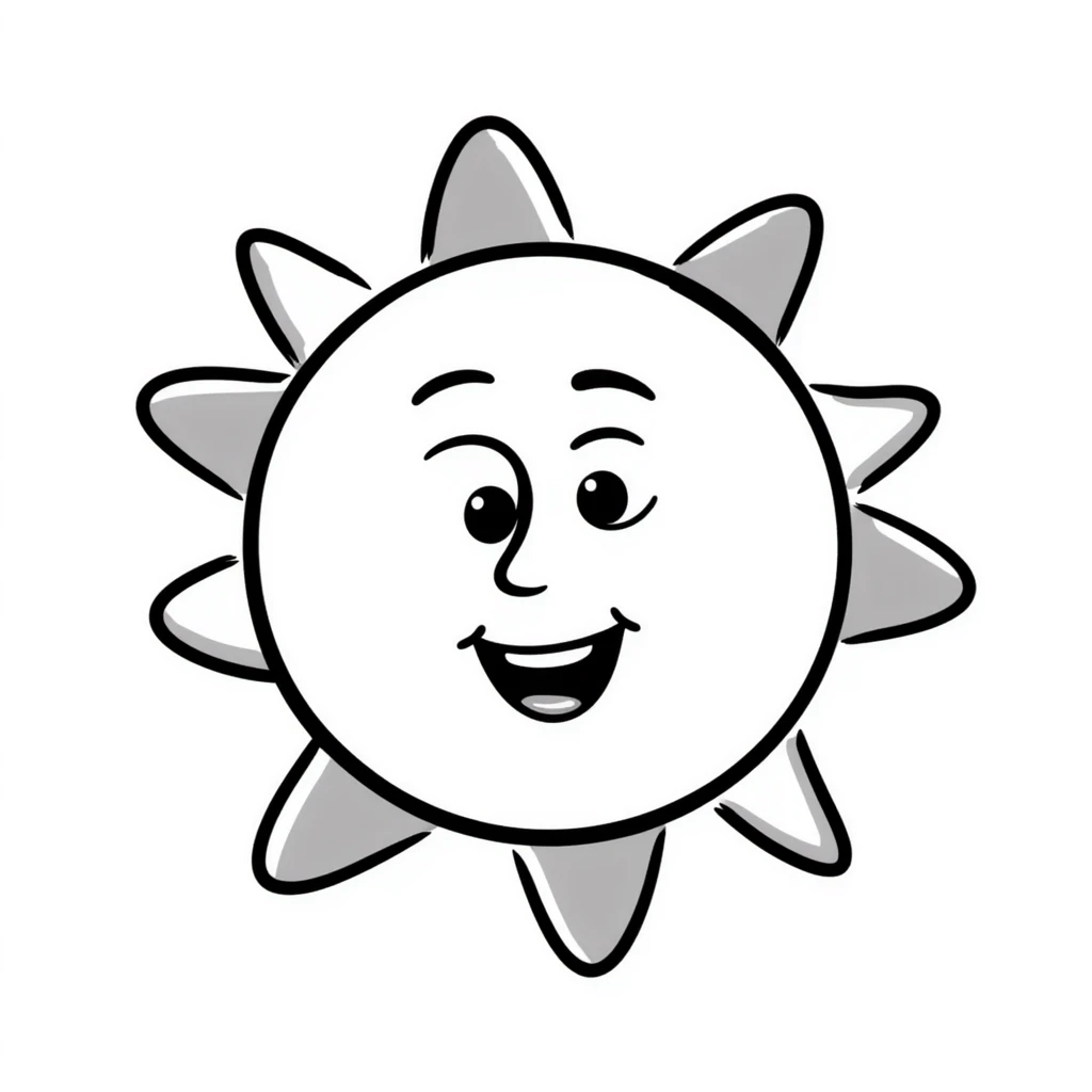 smiling sun emoji