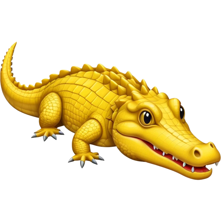 Yellow croc  emoji