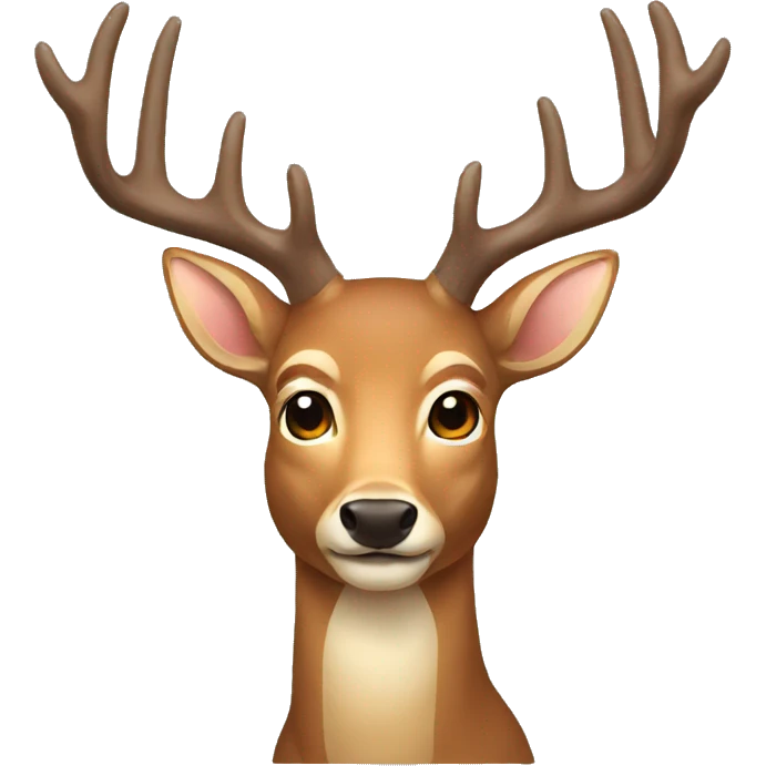 Deer emoji