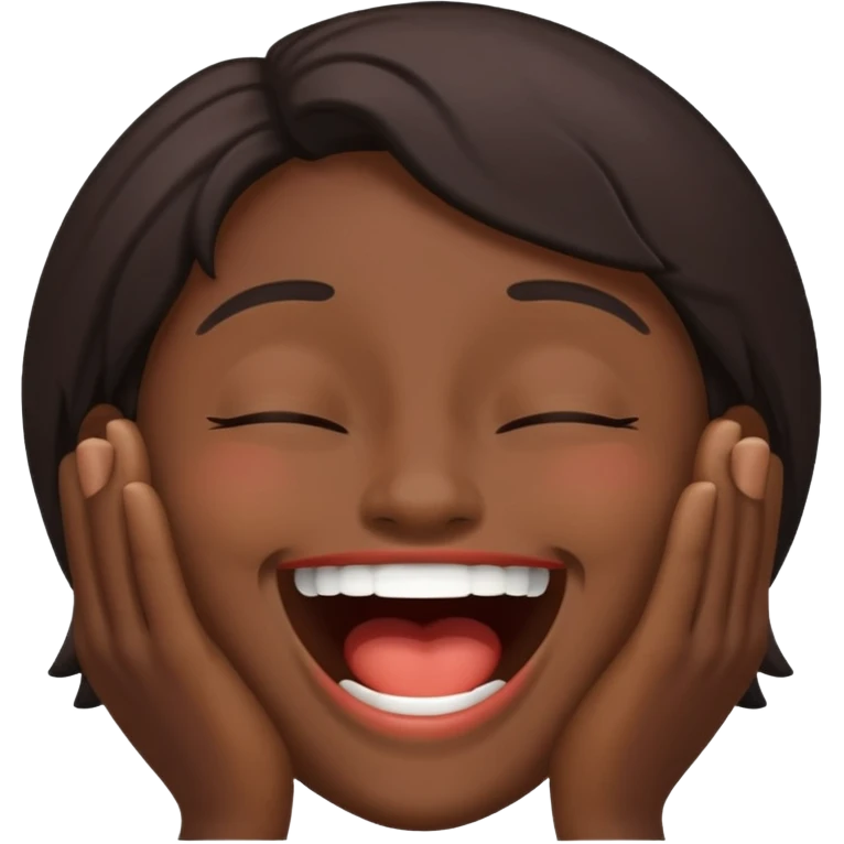 Lufy louthing and saying LOL emoji