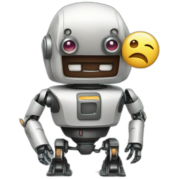 a Naughty robots emoji