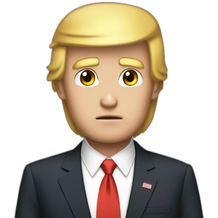 Anime Donald trump emoji
