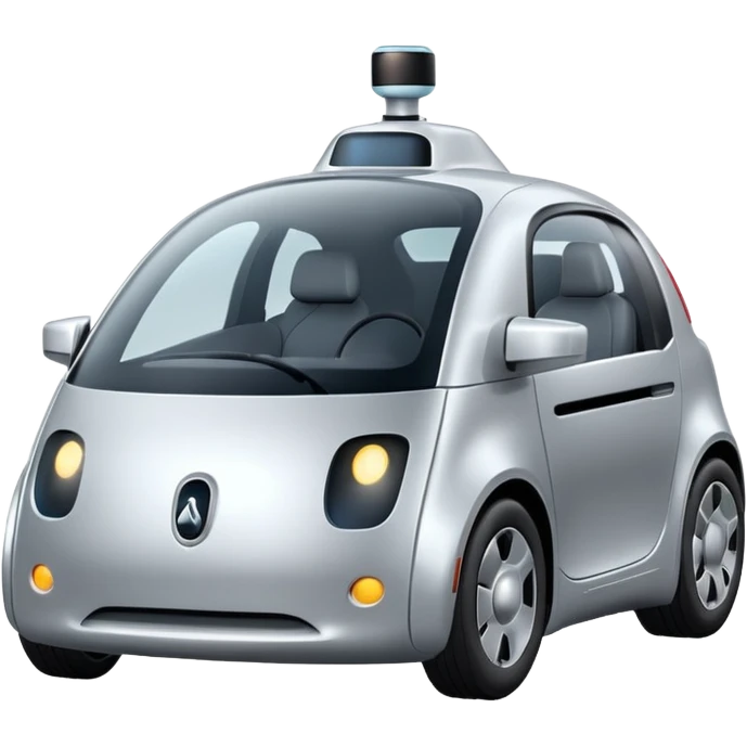 self driving car emoji