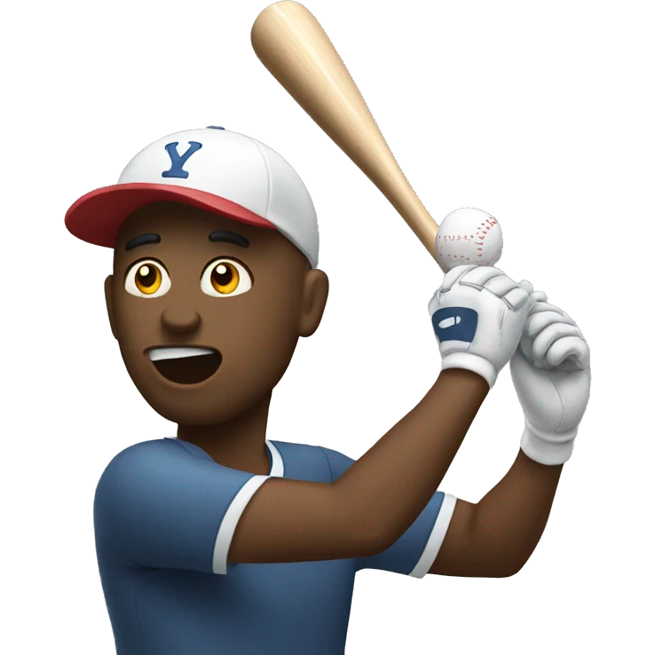 man hitting ball with head emoji