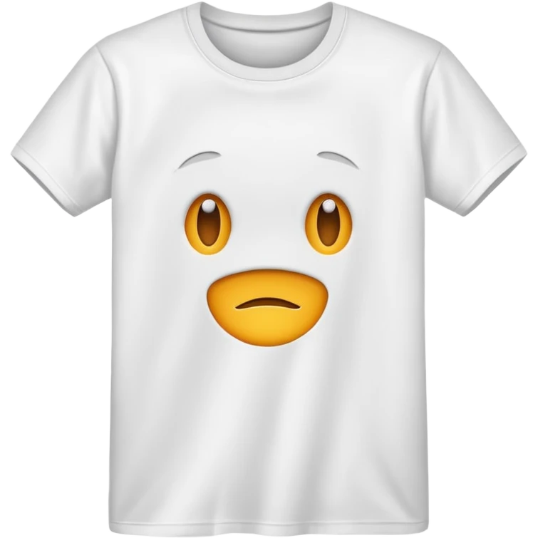t-shirt with no emoji emoji