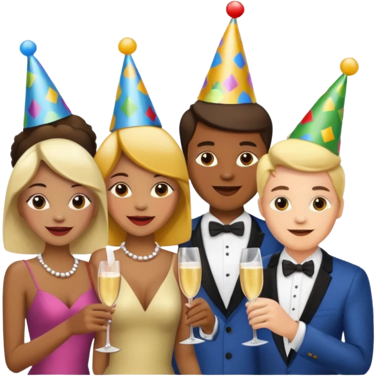 christmas party emoji