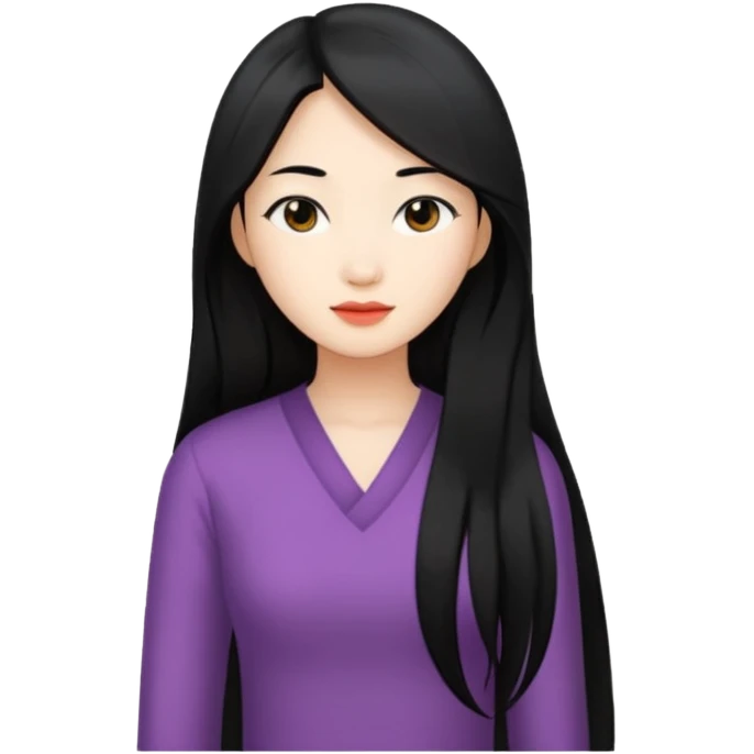 Asian women slim body emoji