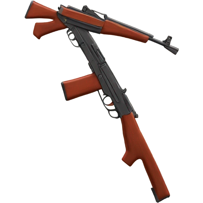 Red fusil libre  emoji