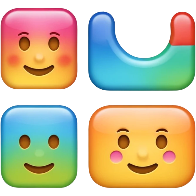 emoji-style glossy size icon with bold rounded letters “XS”, smooth gradient, soft highlight, shiny 3D look, no background
 emoji