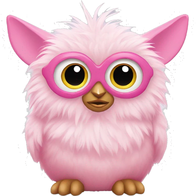 Light Pink Furby emoji