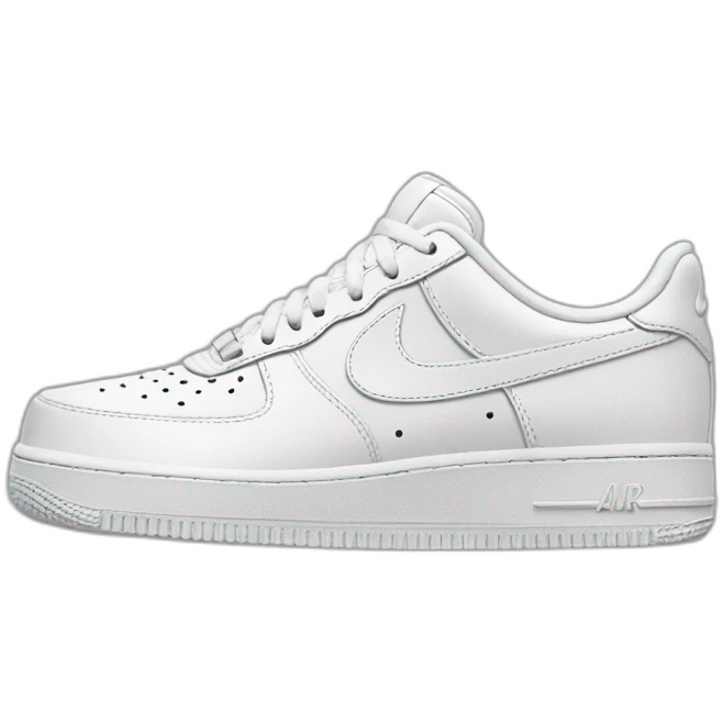 Nike Air Force 1 emoji