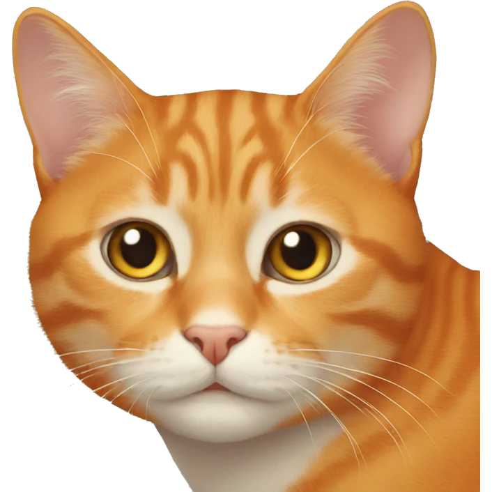 orange cat emoji