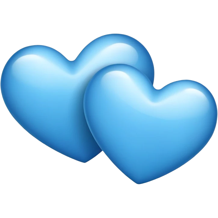 blue harts  emoji