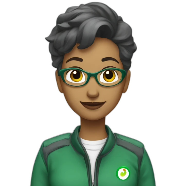 RATP staff jade-green jackets emoji