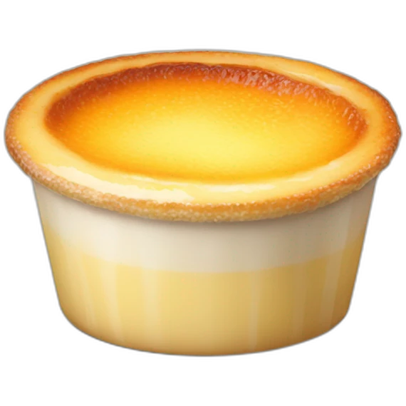 Creme brulee emoji