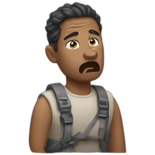 struggling because the future is too much emoji