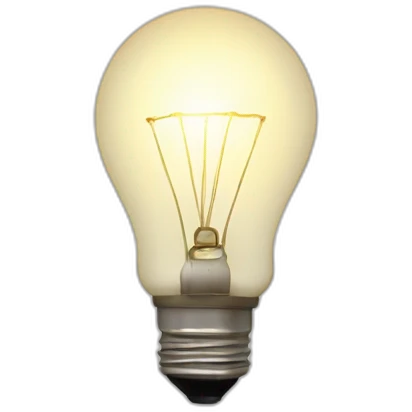 light bulb emoji