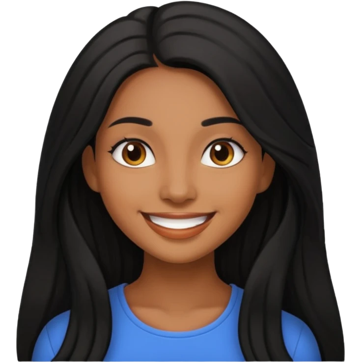 Mujer morena guapa emoji