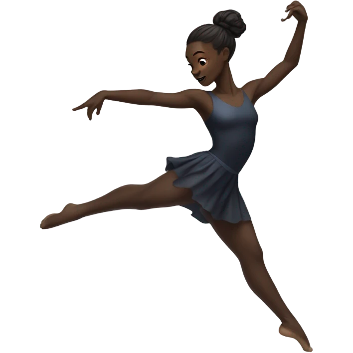 black dancer emoji