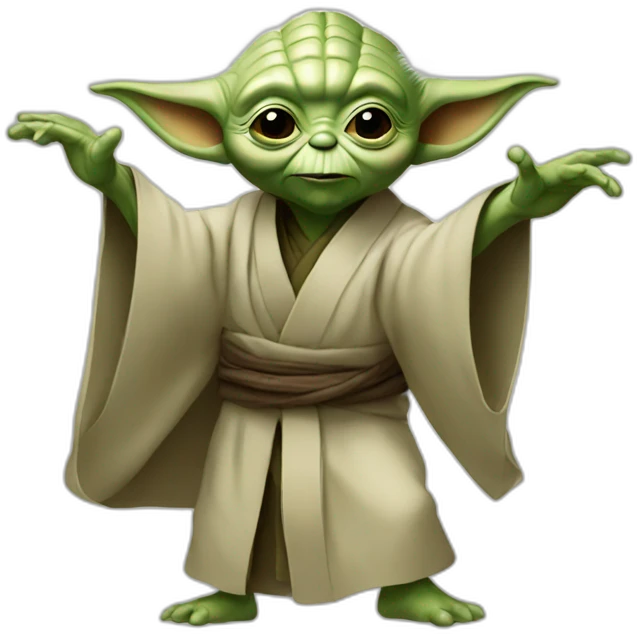 Yoda dance emoji