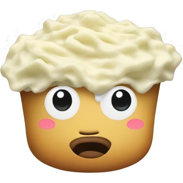 Mashed potatoes  emoji